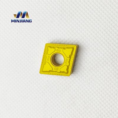 Rhombus 80° Außen- und Innenbearbeitung PVD CVD Regelmäßiges Polygon Tungstenkarbid CNC-Schnittwerkzeuge für Metalldrehmaschinen